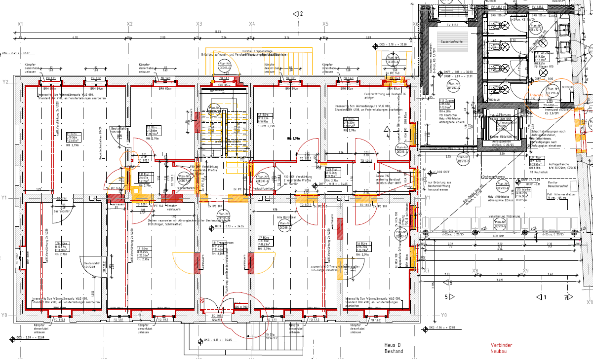 ratf Foto 04 Grundriss Planung Rathaus Fassade Berlin Buero Labs von Helmolt Architekt Berlin Falkensee